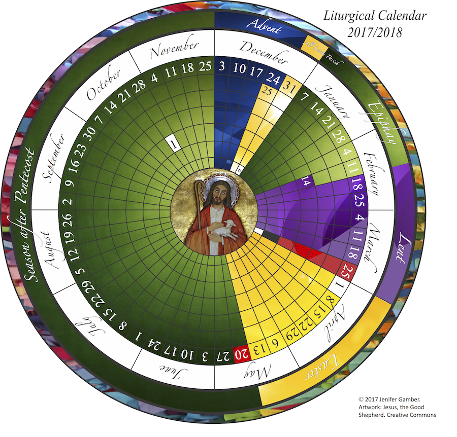 Episcopal Church Calendar 2022 Do You Know - Liturgical Colors In The Church | Episcopal Diocese Of  Oklahoma